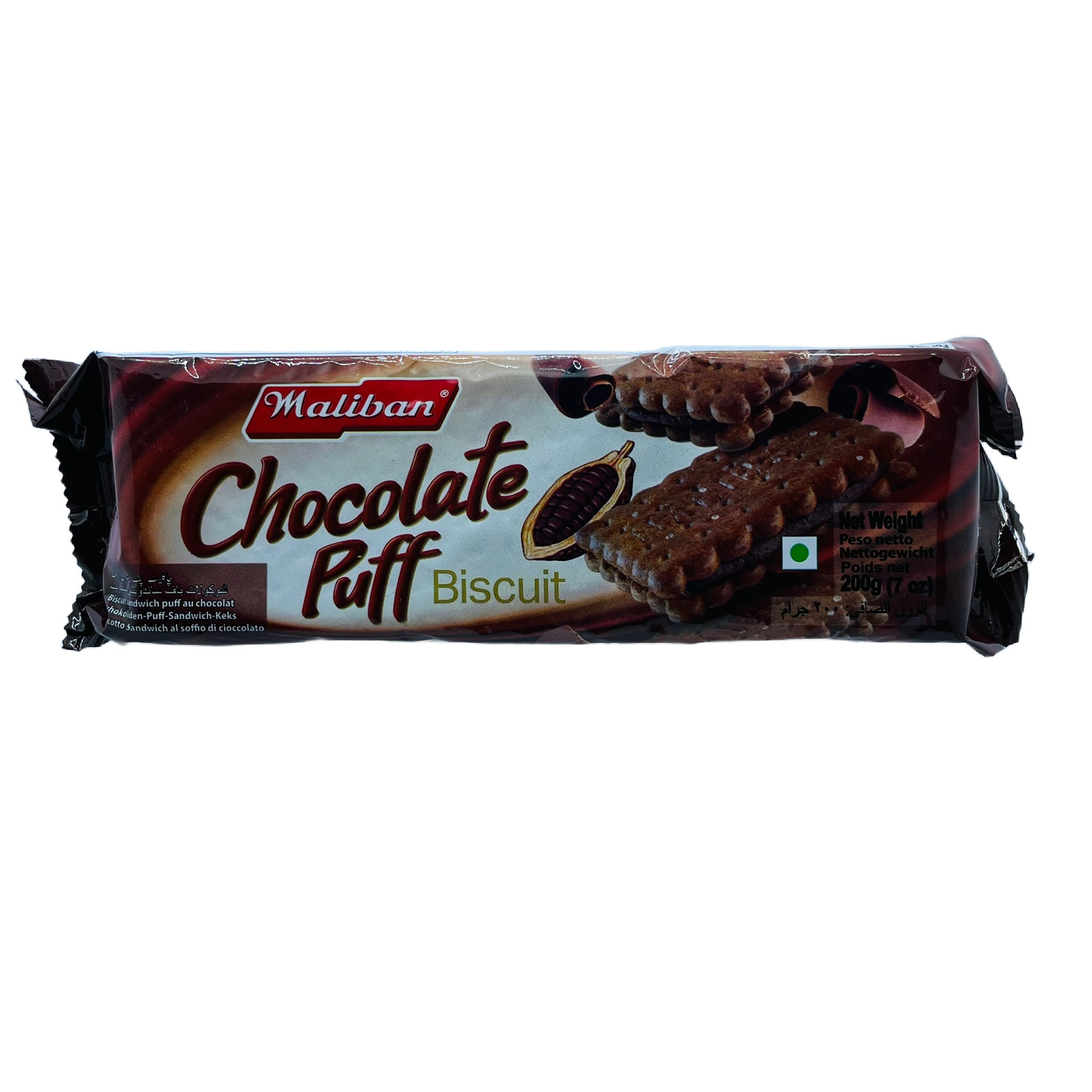 Chocolate Puff Biscuit 200g